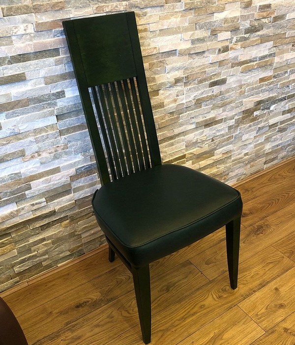 Secondhand 160x Green Restaurant Side Chair