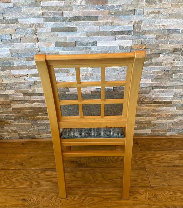 150x Oak Window Back Styled Stacking Chair