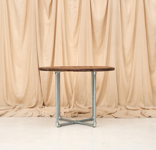 Secondhand 12x Rustic Round Cable Drum Table For Sale Secondhand 12x Rustic Round Cable Drum Table For Sale