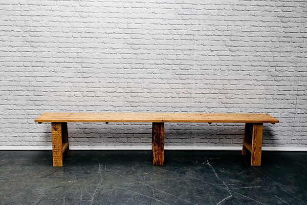 Secondhand 26x 8ft Wooden Rustic Benches For Sale