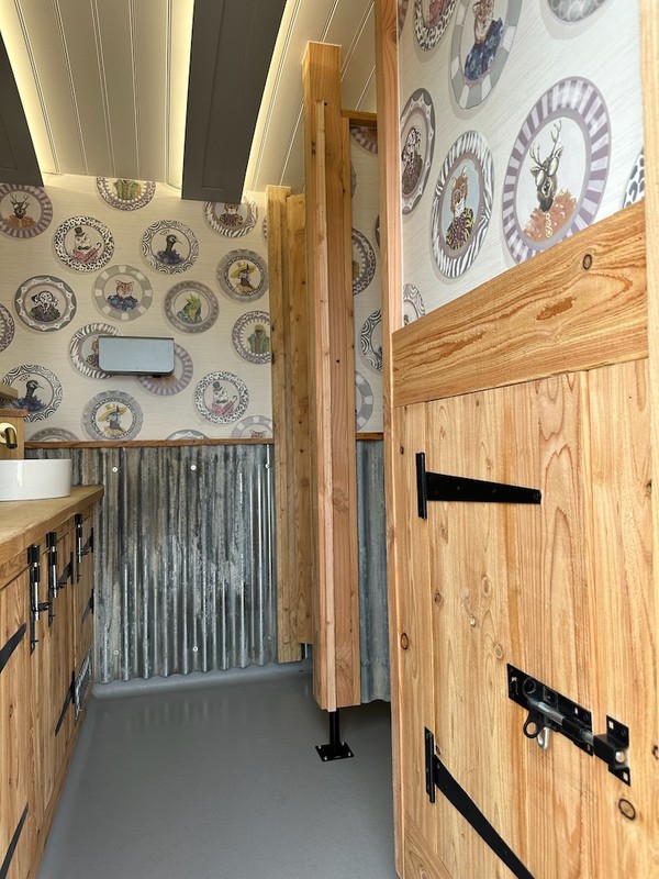 Bespoke Shepherd Hut Toilet Units