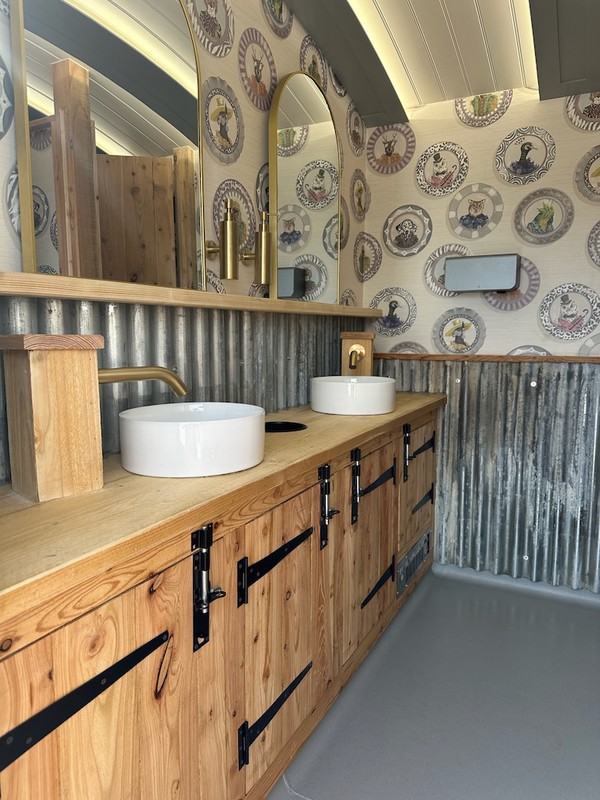 Shepherd Hut Toilet Interior
