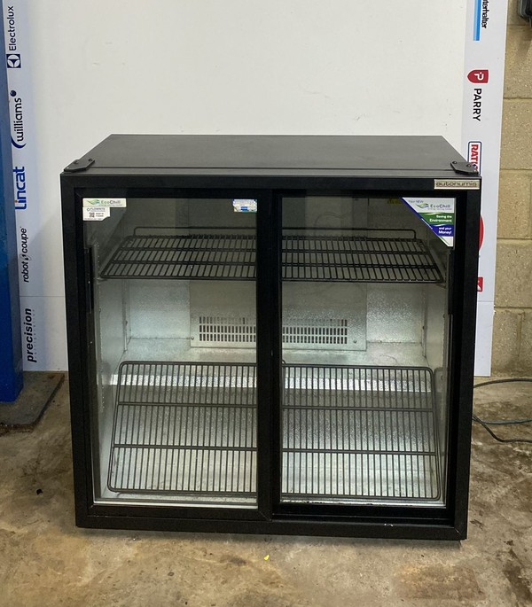 2 Door Bottle Under Counter Cooler For Sale