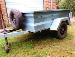 Small braked trailer for sale