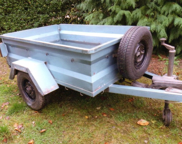 5ft x 3ft braked trailer for sale