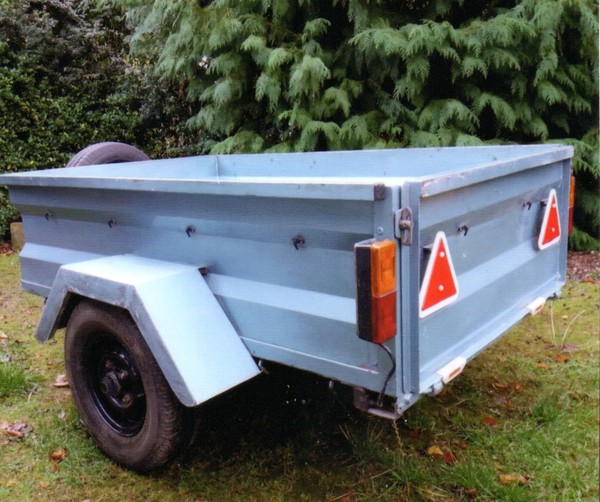 Steel braked trailer Somerset