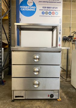 Secondhand Victor Under Counter 3 Heated Draws For Sale