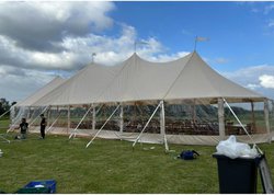 10m x 28m Q Tents Sailcloth Marquee