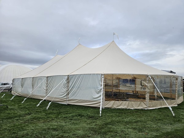 10m x 28m Q Tents Sailcloth Marquee for sale