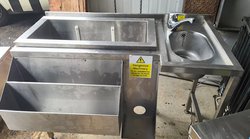 Secondhand Used 5x Cocktail Stations Ice Wells For Sale