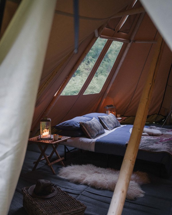 Aurum 33 glamping Tipi