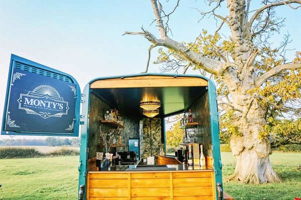 Monty's horse box bar for sale