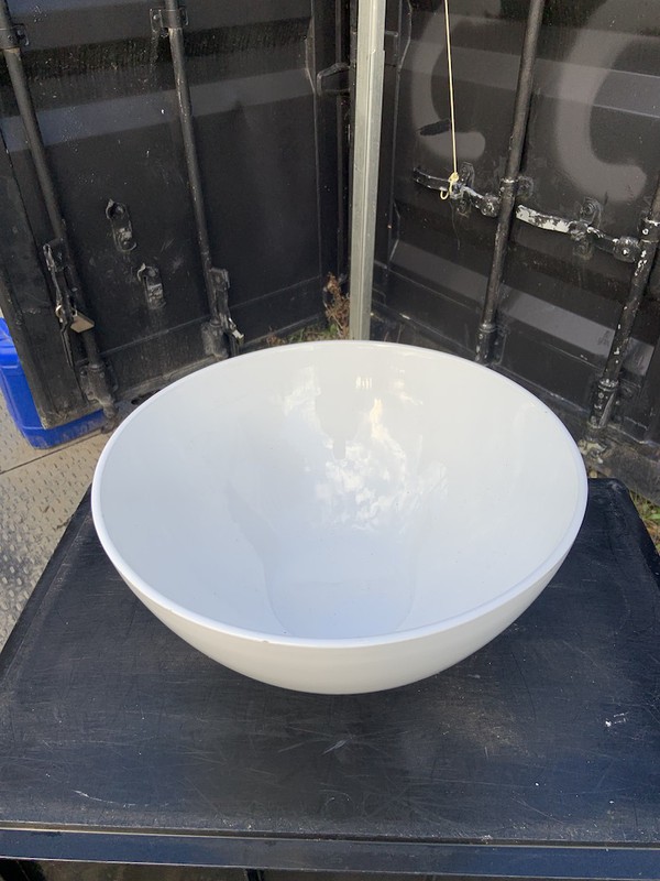 Buy  Pillivuyt Large White Salad Bowl 34cm