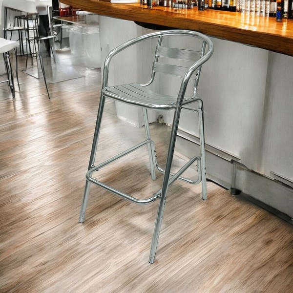 Aluminium high bar stools