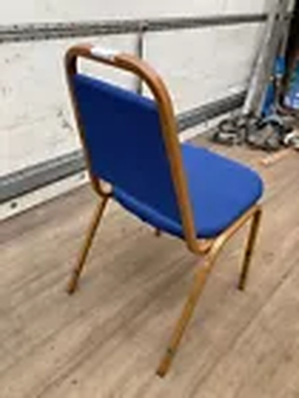 250x Blue and Red Banqueting / Conference Stacking Chairs - Peterborough, Cambridgeshire 3