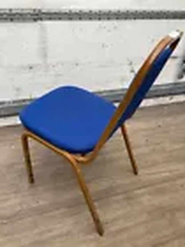 250x Blue and Red Banqueting / Conference Stacking Chairs - Peterborough, Cambridgeshire 6