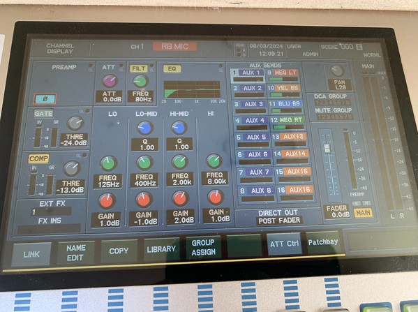 Used Roland M400 Digital V Mixer For Sale