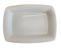 120x Steelite Simplicity White Platter Rectangle 10" For Sale