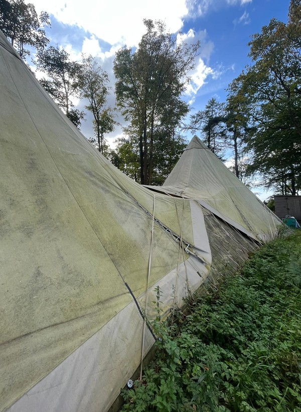 Secondhand Used Giant Tipi's With Porch