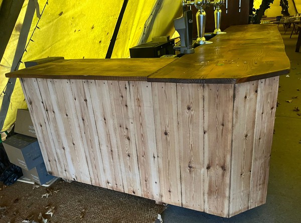 Bespoke Wooden Bar For Sale