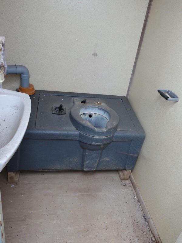 Secondhand 21' x 8' Anti Vandal Office Canteen Toilet Store For Sale