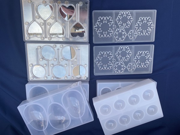 Secondhand Used Professional Chocolate Moulds For Sale