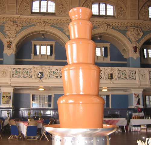 Sephra CF44R 44" Commercial Chocolate Fountain (with illuminated base) Sephra CF44R 44" Commercial Chocolate Fountain (with illuminated base)