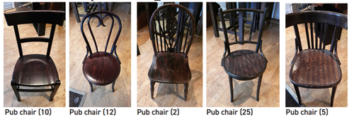 Secondhand 49x Dark Wood Pub Chairs For Sale Secondhand 49x Dark Wood Pub Chairs For Sale