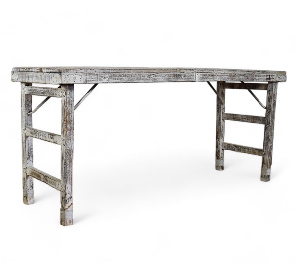 20x Vintage Wooden Folding Indian Tables For Sale