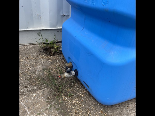 Blue Water tank