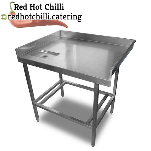 0.9m Stainless Steel Drain Table 0.9m Stainless Steel Drain Table
