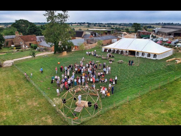 Second hand wedding marquee