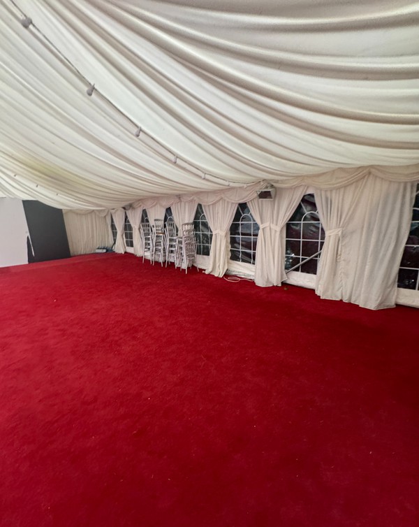 9m x 5m Glass Marquee