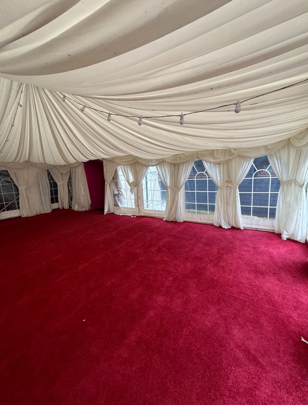 Secondhand 9m x 5m Glass Marquee