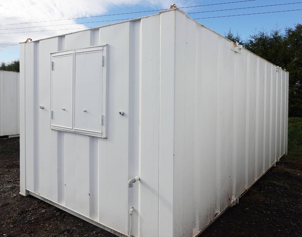 Anti vandal office - canteen - drying room split office