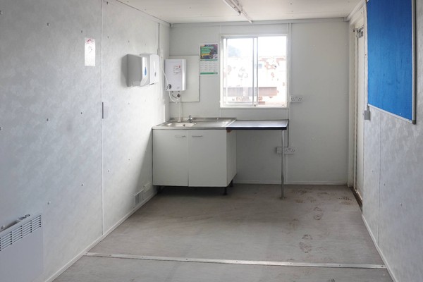 Building site office / canteen