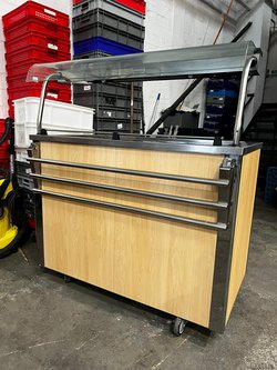 Secondhand Moffat Versicarte Pro Cold Food Service Counter For Sale