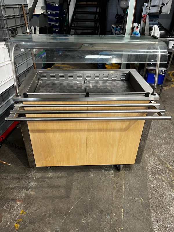 Secondhand Moffat Versicarte Pro Cold Food Service Counter For Sale