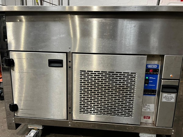 Secondhand Moffat Versicarte Pro Cold Food Service Counter For Sale