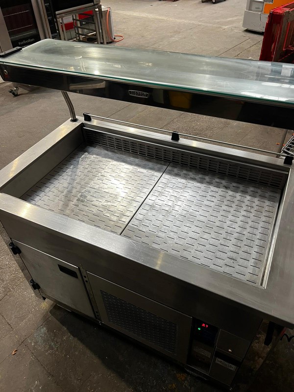 Secondhand Moffat Versicarte Pro Cold Food Service Counter For Sale