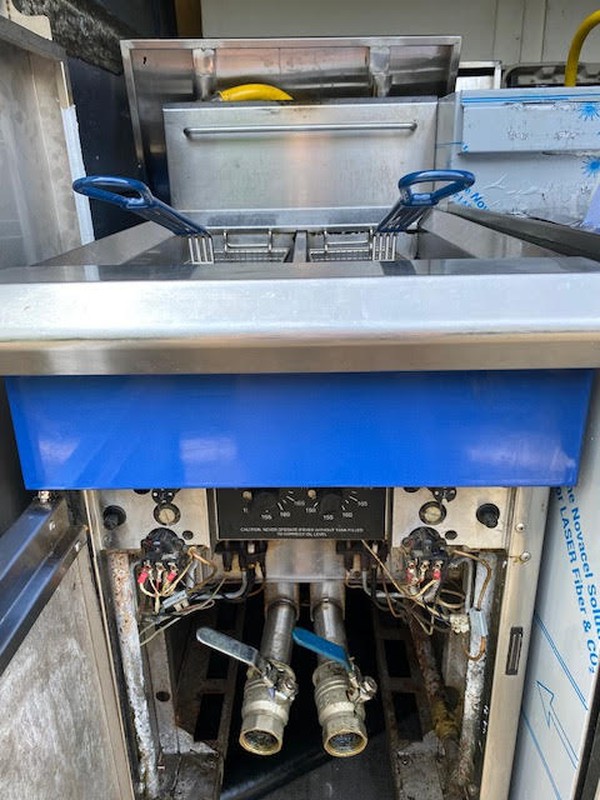 Secondhand Blue Seal LPG Fryer For Sale