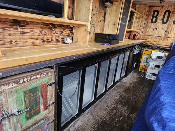 Under counter bottle fridges