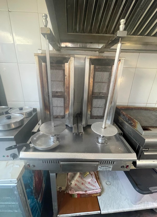 Archway Double Kebab Machine Burner For Sale