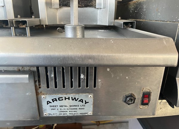 Secondhand Archway Double Kebab Machine Burner