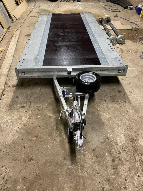 Brian James flatbed trailer for sale Brian James flatbed trailer for sale