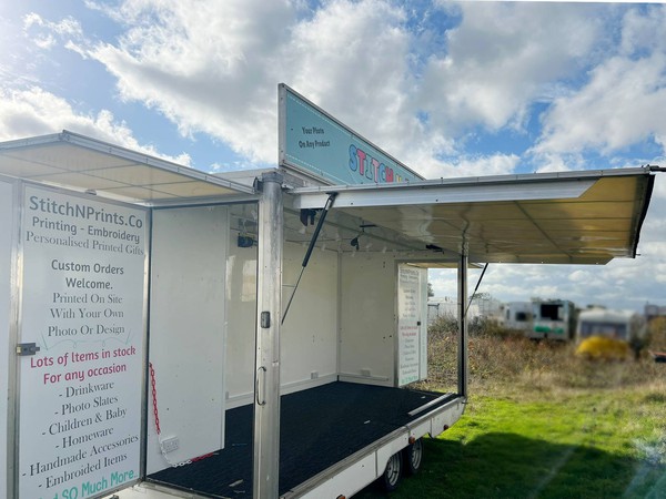 Festival stall trailer