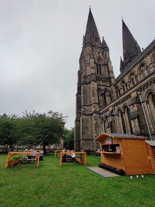 Secondhand Heavy Duty Joiner Made Christmas Market Chalets For Sale