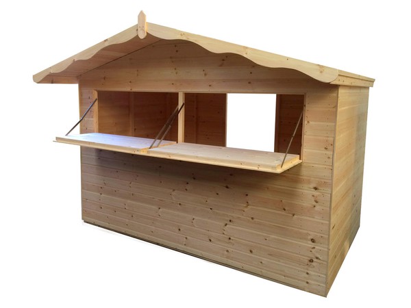 Secondhand Heavy Duty Joiner Made Christmas Market Chalets For Sale