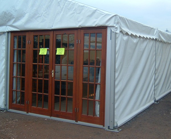 2x 3m Wooden Marquee Door Frames