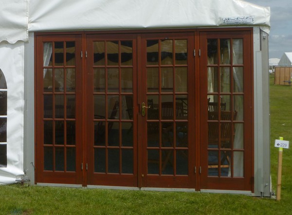 2x 3m Wooden Marquee Door Frames For Sale